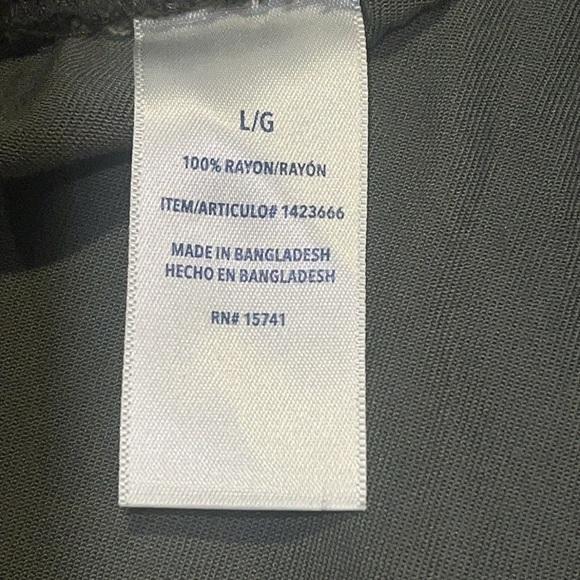 Splendid Woven Camo Green Lightweight Jogger Pants Size Large - Picture 12 of 12